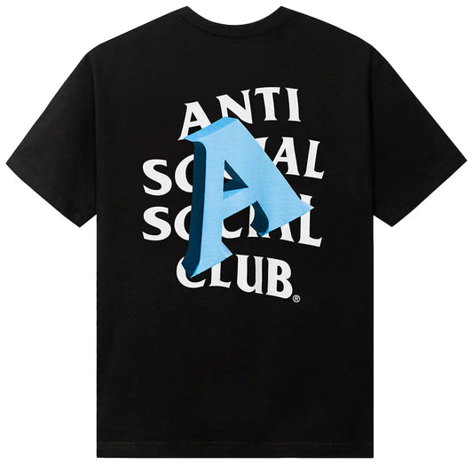 Size XL - Anti Social Social Club A Is For Tee 'Black'