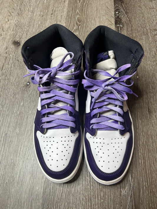 Size 9.5 - Jordan 1 Court Purple 2.0