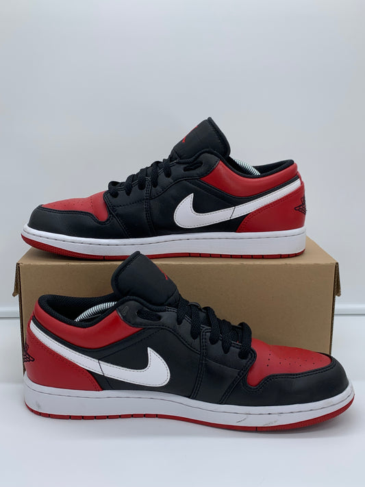 Size 10.5 - Jordan 1 Low Alternate Bred Toe