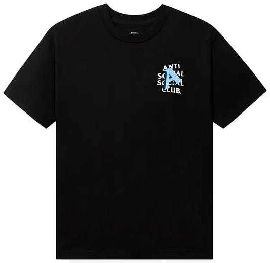 Size XL - Anti Social Social Club A Is For Tee 'Black'