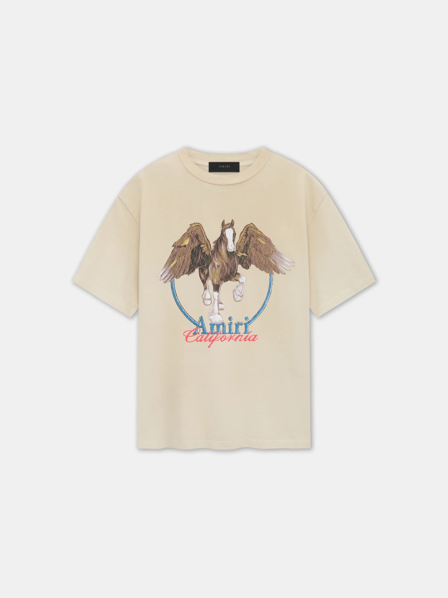 Size Large - Amiri VINTAGE WASH PEGASUS TEE