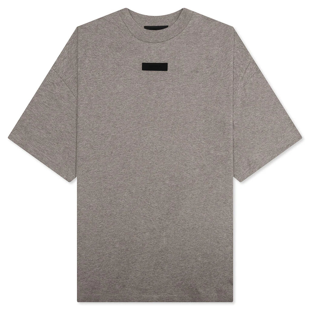 Size M - Fear of God Essentials Essentials S/S Tee - Heather Grey